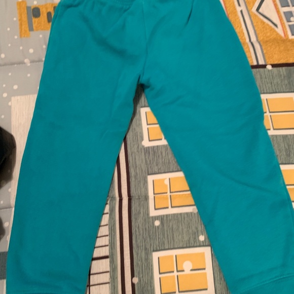 Gap 4 T Girls Sweatpants Teal - Picture 2 of 5